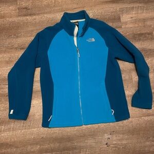 North face fleece zip up